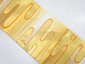 ヱ霞模様織り出し　袋帯